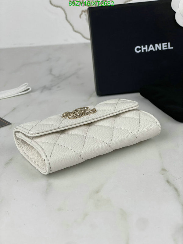 Chanel Bags ( 4A )-Wallet-,Code: XT2682,$: 69USD