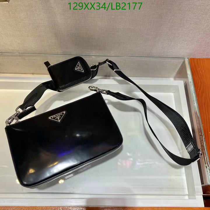 Prada Bag-(Mirror)-Diagonal-,Code: LB2177,$: 129USD