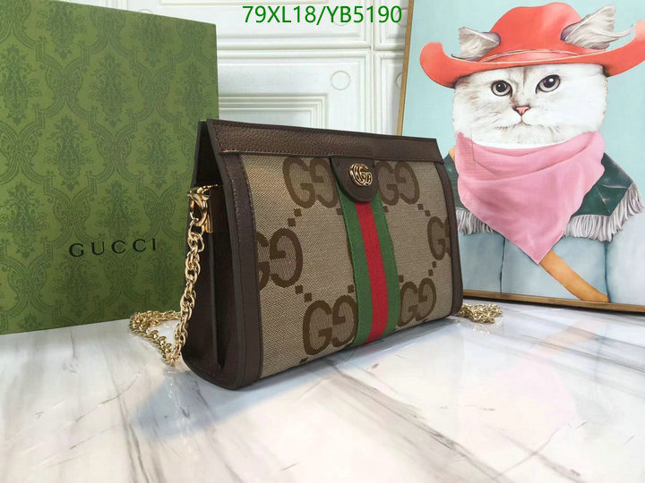 Gucci Bag-(4A)-Ophidia-G,Code: YB5190,$: 79USD