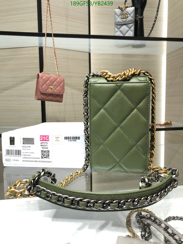 Chanel Bags -(Mirror)-Diagonal-,Code: YB2439,$: 189USD