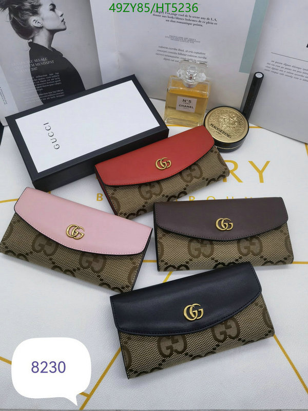 Gucci Bag-(4A)-Wallet-,Code: HT5236,$: 49USD