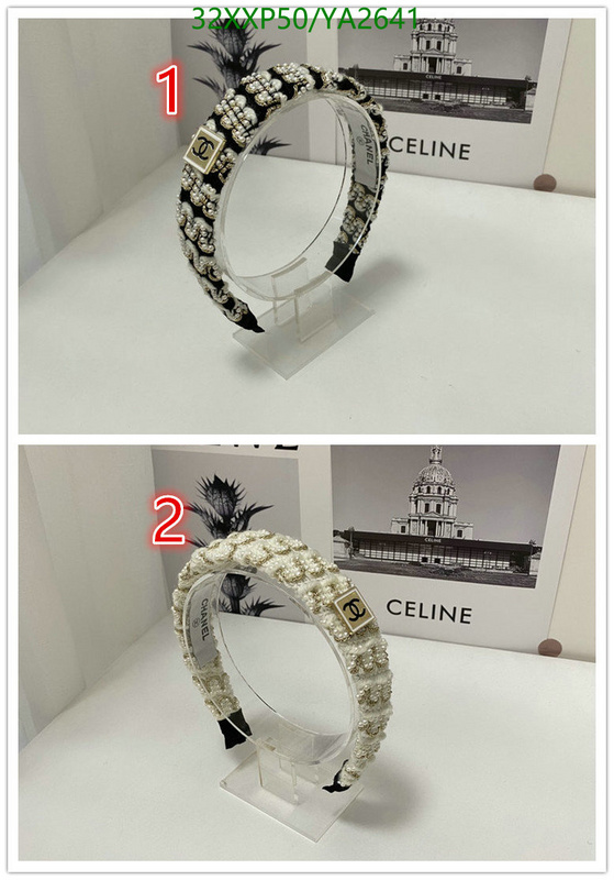 Headband-Chanel, Code: YA2641,$: 32USD