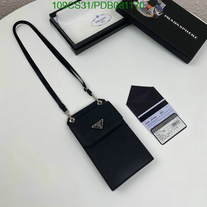 Prada Bag-(Mirror)-Diagonal-,Code:PDB081170,$:109USD