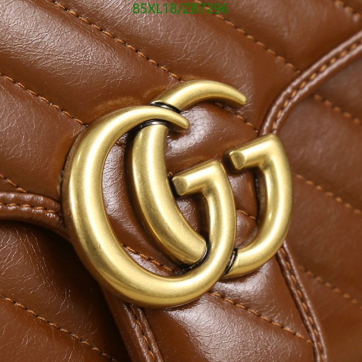 Gucci Bag-(4A)-Marmont,Code: ZB7296,$: 85USD