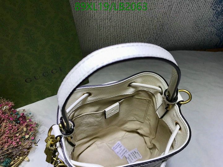 Gucci Bag-(4A)-Diagonal-,Code: LB2063,$: 89USD