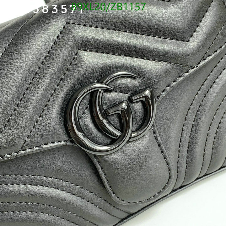 Gucci Bag-(4A)-Marmont,Code: ZB1157,$: 89USD