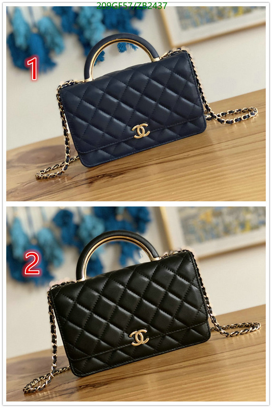 Chanel Bags -(Mirror)-Diagonal-,Code: ZB2437,$: 209USD