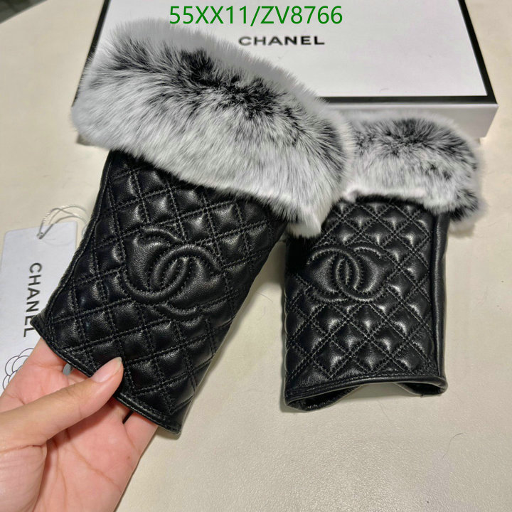 Gloves-Chanel, Code: ZV8766,$: 55USD