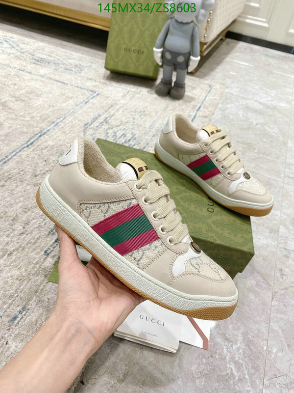 Men shoes-Gucci, Code: ZS8603,$: 145USD