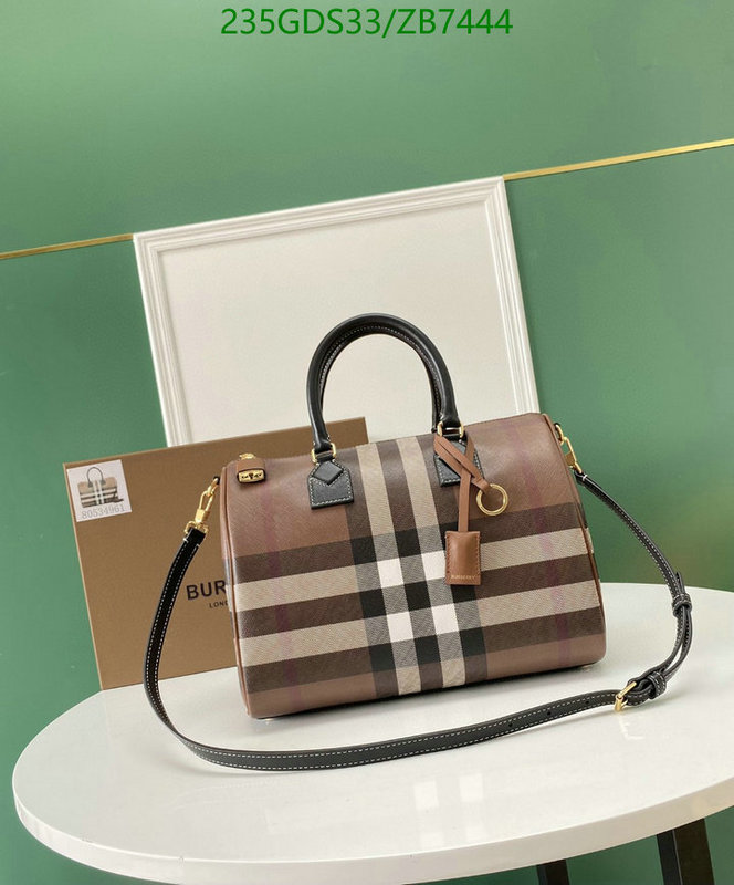 Burberry Bag-(Mirror)-Handbag-,Code: ZB7444,$: 235USD