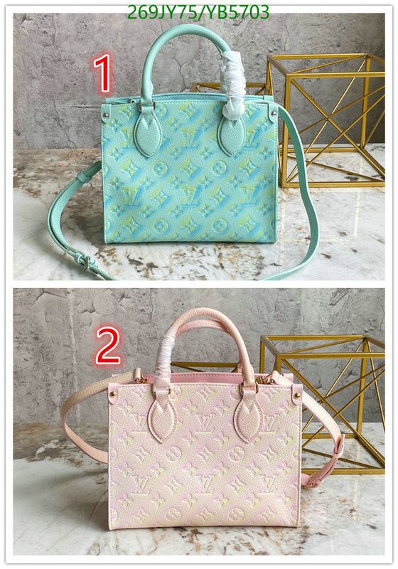 LV Bags-(Mirror)-Handbag-,Code: YB5703,$: 269USD