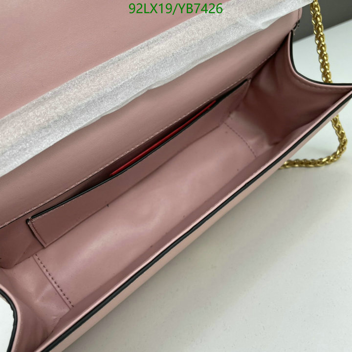 Valentino Bag-(4A)-LOC-V Logo ,Code: YB7426,$: 92USD