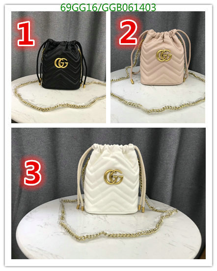 Gucci Bag-(4A)-Marmont,Code: GGB061403,$:69USD