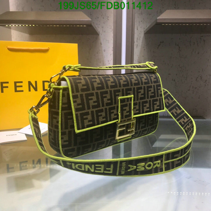 Fendi Bag-(Mirror)-Baguette,Code: FDB011412,$: 199USD