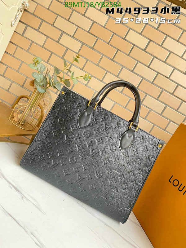 LV Bags-(4A)-Handbag Collection-,Code: YB2584,$: 89USD