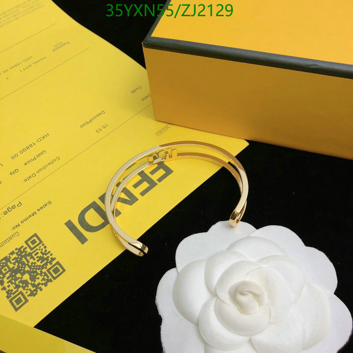 Jewelry-Fendi, Code: ZJ2129,$: 35USD