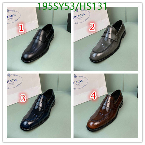 Men shoes-Prada, Code: HS131,$: 195USD