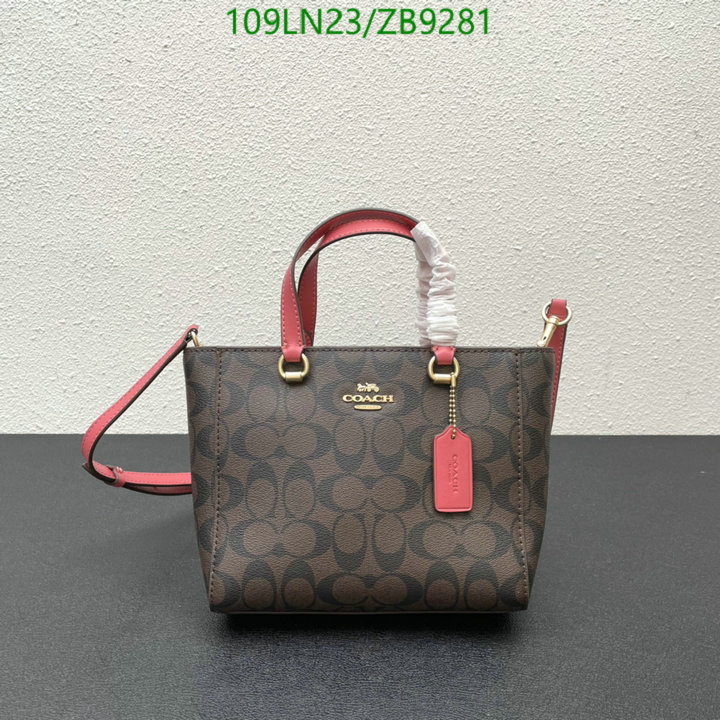 Coach Bag-(4A)-Handbag-,Code: ZB9281,$: 109USD