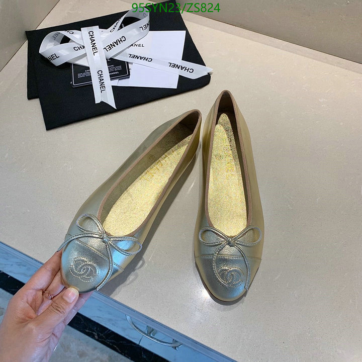 Chanel-Ballet Shoes,Code: ZS824,$: 95USD