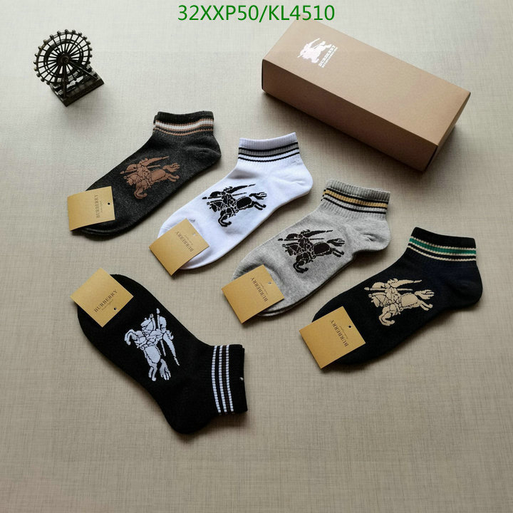 Sock-Burberry, Code: KL4510,$: 32USD