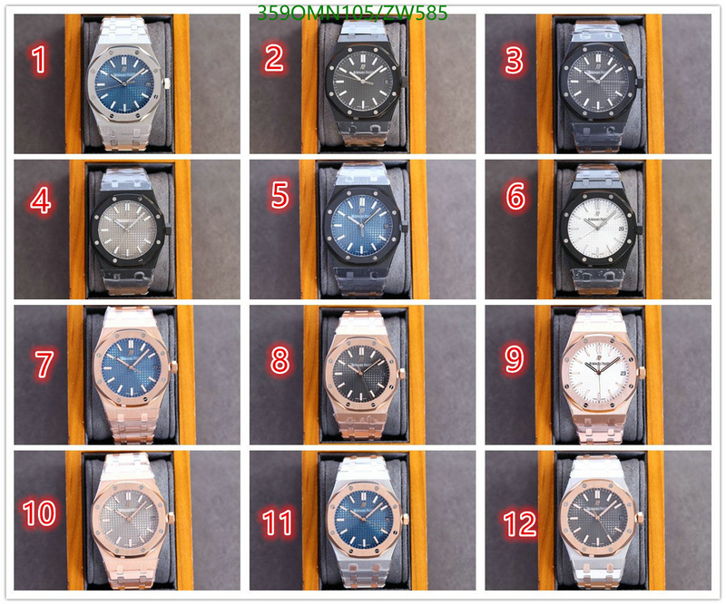 Watch-Mirror Quality-Audemars Piguet, Code: ZW585,$: 359USD