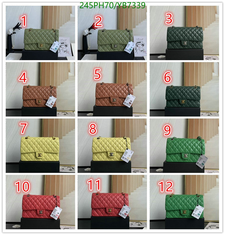 Chanel Bags -(Mirror)-Diagonal-,Code: YB7339,$: 245USD