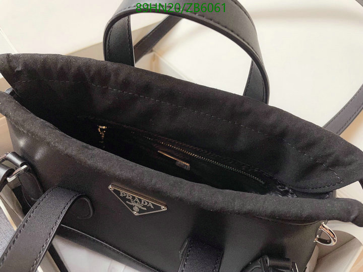 Prada Bag-(4A)-Handbag-,Code: ZB6061,$: 89USD