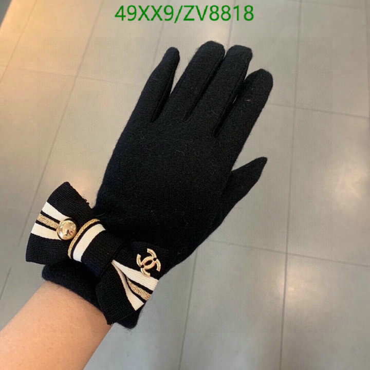 Gloves-Chanel, Code: ZV8818,$: 49USD