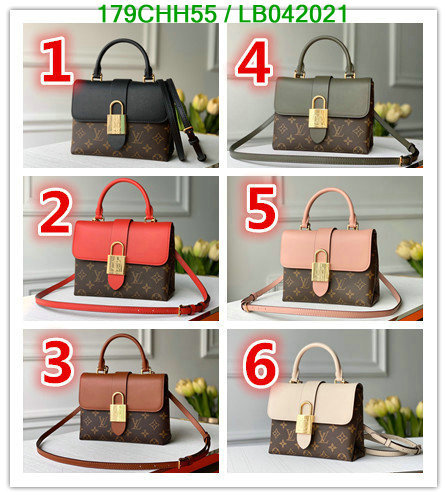 LV Bags-(Mirror)-Handbag-,Code: LB042021,$: 179USD