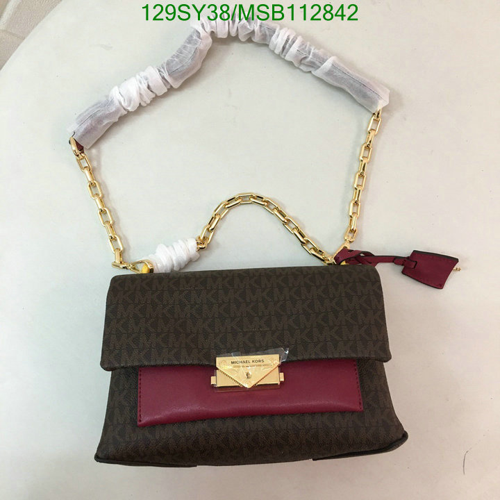 Michael Kors Bag-(Mirror)-Diagonal-,Code: MSB112842,$: 129USD