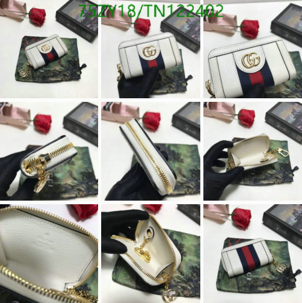 Gucci Bag-(Mirror)-Wallet-,Code: TN122402,$: 75USD