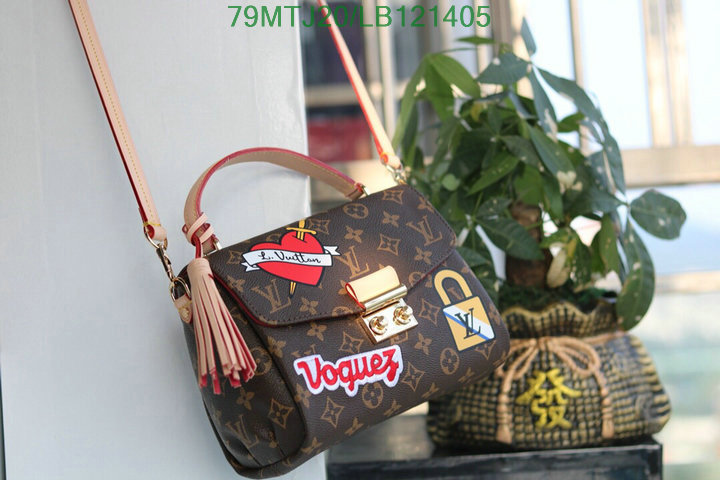 LV Bags-(4A)-Handbag Collection-,Code: LB121405,$: 79USD