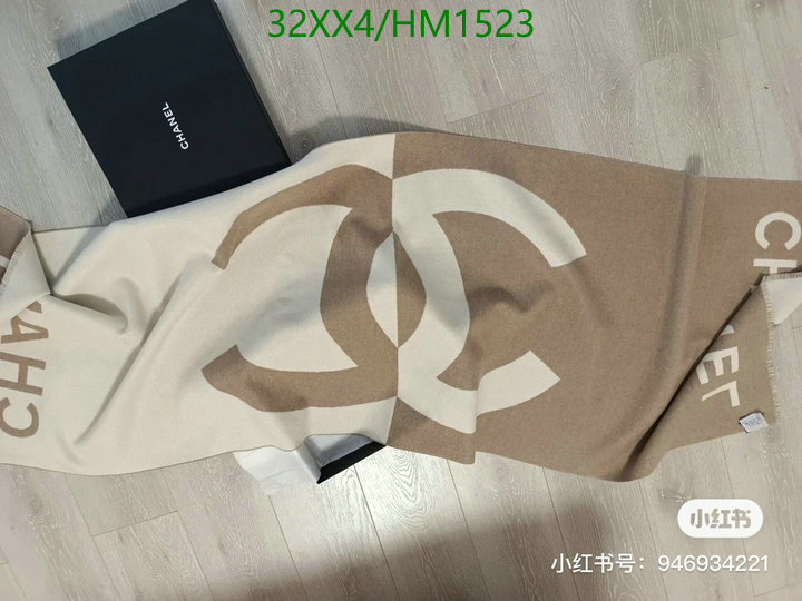 Scarf-Chanel, Code: HM1523,$: 32USD