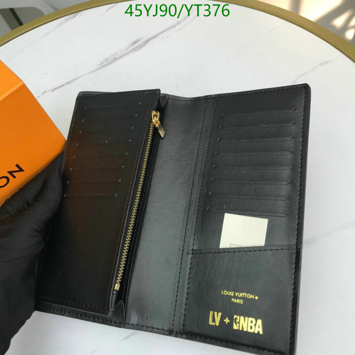 LV Bags-(4A)-Wallet-,Code: YT376,$: 45USD