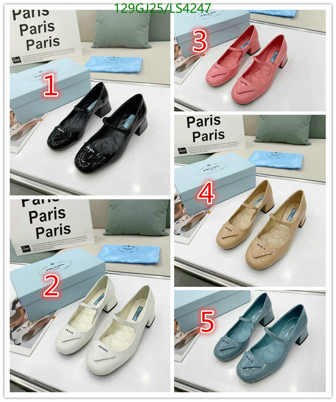 Women Shoes-Prada, Code: LS4247,$: 129USD