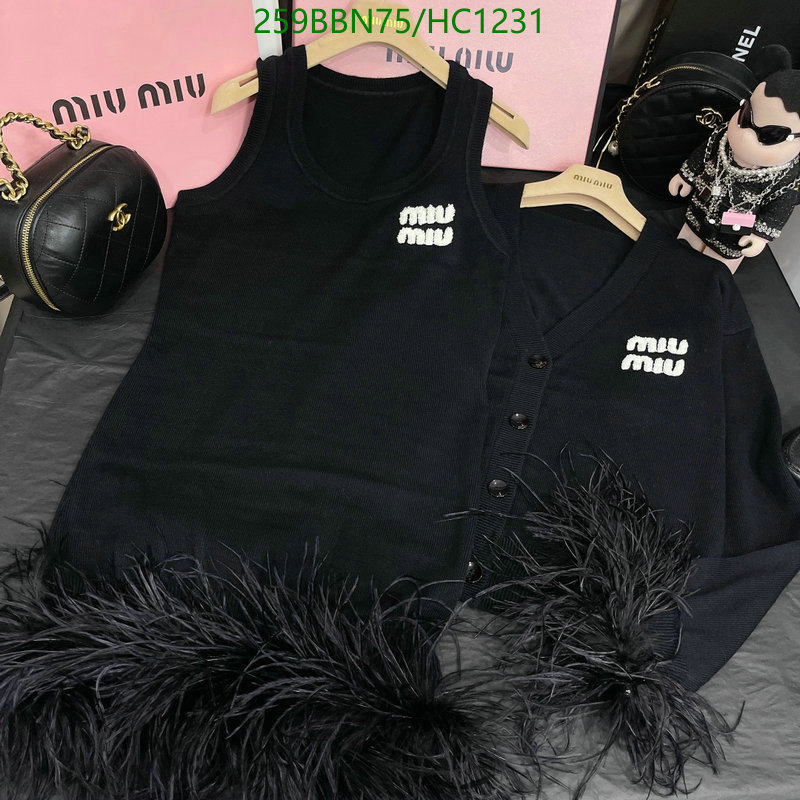 Clothing-MIUMIU, Code: HC1231,$: 259USD