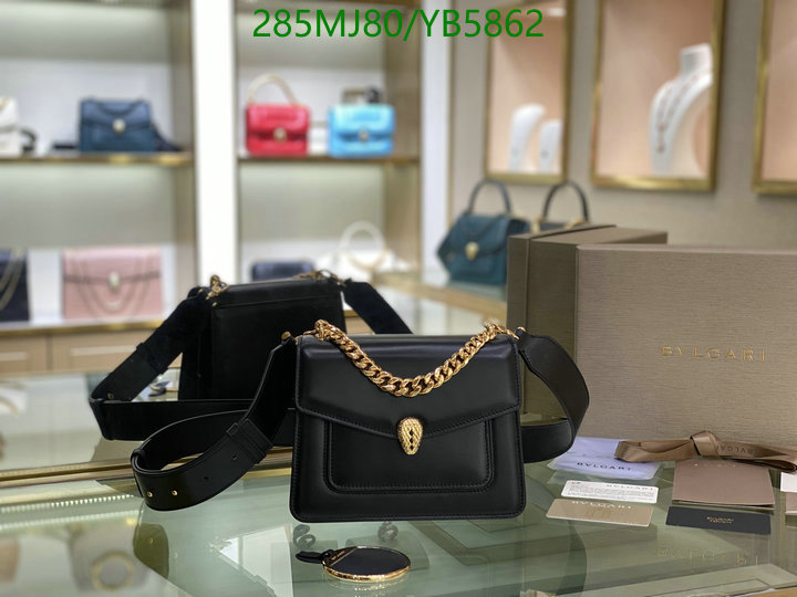 Bvlgari Bag-(Mirror)-Serpenti Forever,Code: YB5862,$: 285USD