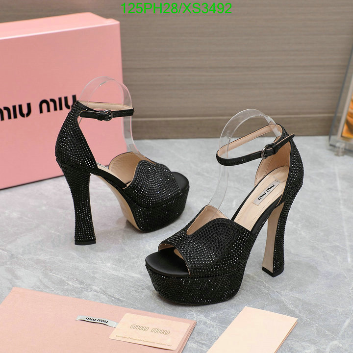 Women Shoes-Miu Miu, Code: XS3492,$: 125USD