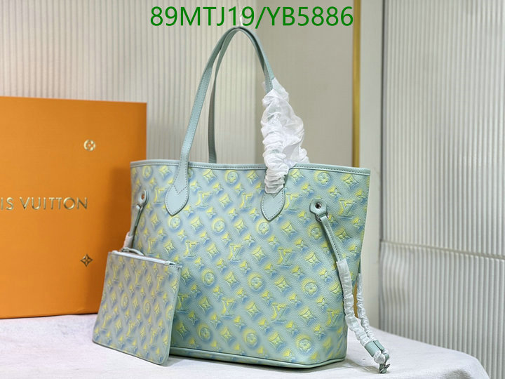 LV Bags-(4A)-Neverfull-,Code: YB5886,$: 89USD