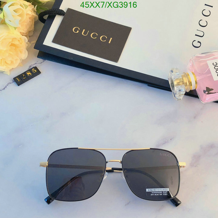 Glasses-Gucci, Code: XG3916,$: 45USD