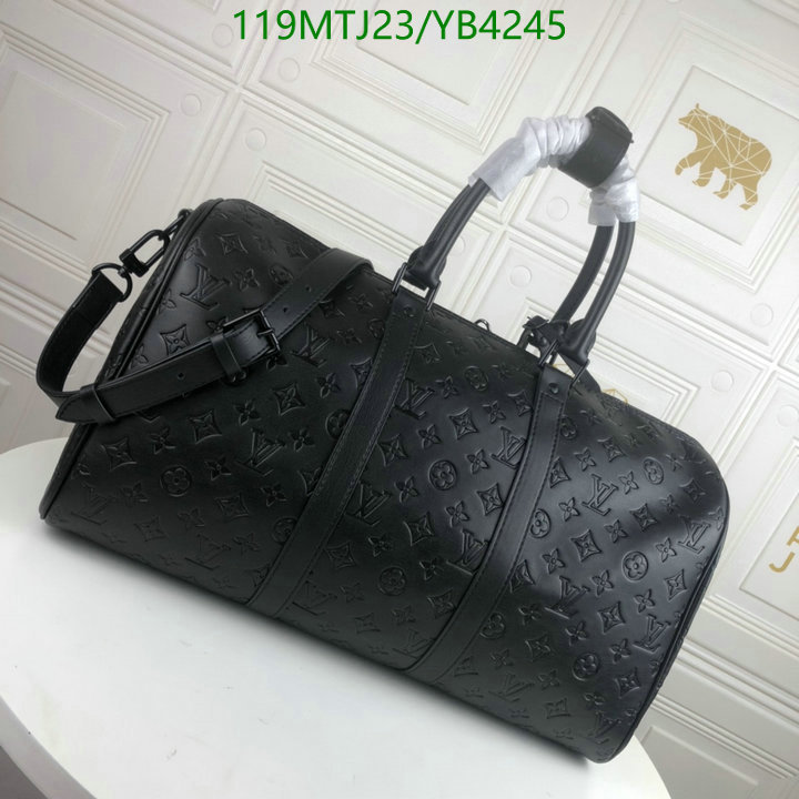 LV Bags-(4A)-Keepall BandouliRe 45-50-,Code: YB4245,