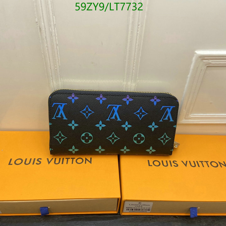 LV Bags-(4A)-Wallet-,Code: LT7732,$: 59USD