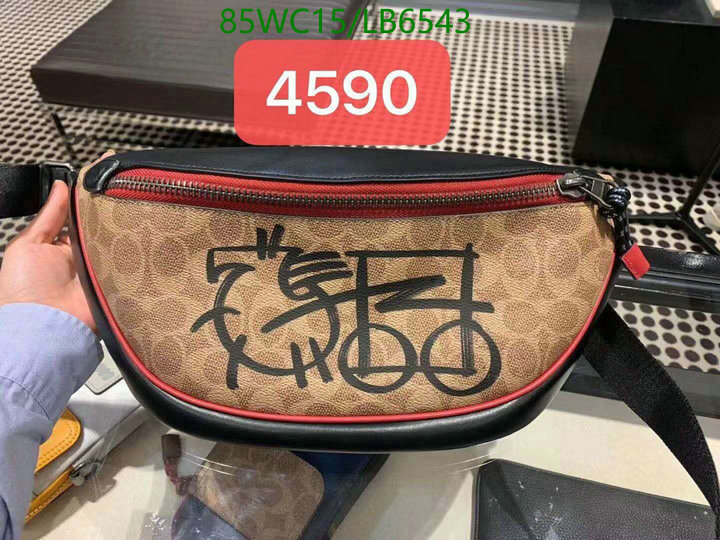 Coach Bag-(4A)-Belt Bag-Chest Bag--,Code: LB6543,$: 85USD
