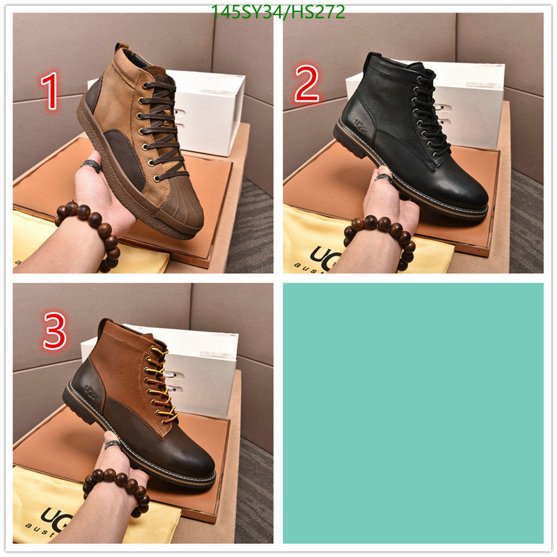 Men shoes-Boots, Code: HS272,$: 145USD