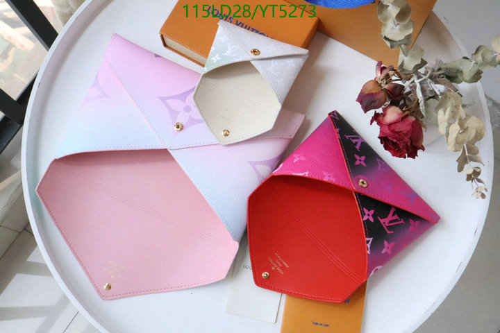 LV Bags-(Mirror)-Wallet-,Code: YT5273,$: 115USD