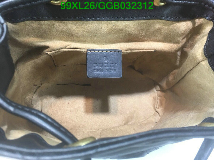 Gucci Bag-(4A)-Backpack-,Code: GGB032312,$: 99USD