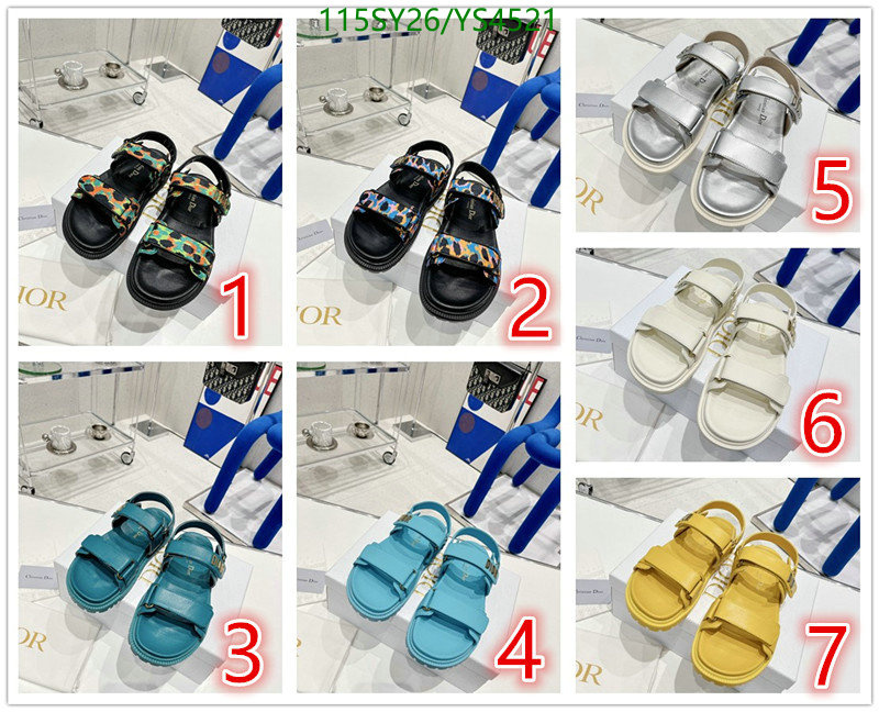 Women Shoes-Dior,Code: YS4521,$: 115USD