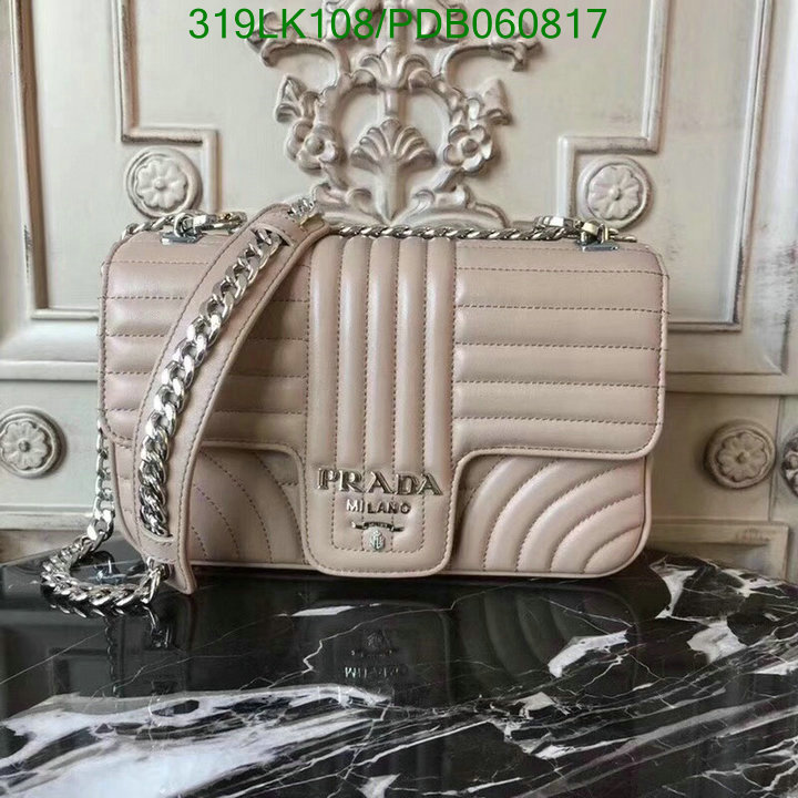 Prada Bag-(Mirror)-Diagonal-,Code: PDB060817,$: 319USD