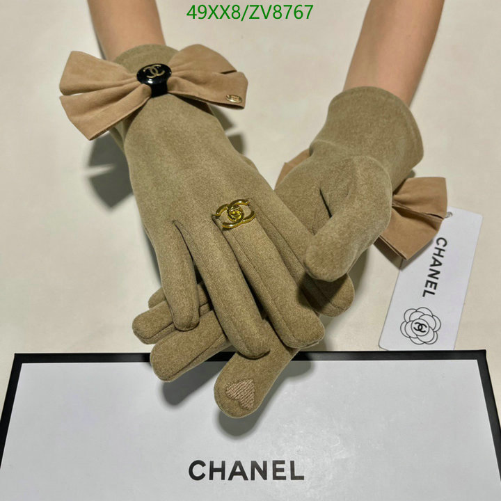 Gloves-Chanel, Code: ZV8767,$: 49USD