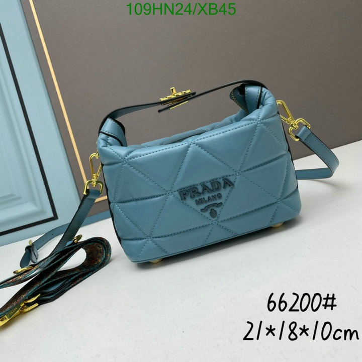 Prada Bag-(4A)-Diagonal-,Code: XB45,$: 109USD